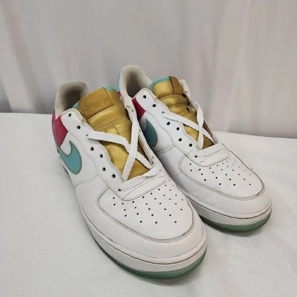 Nike Air Force 1 '07 South Beach White Floral Pink Men's 11